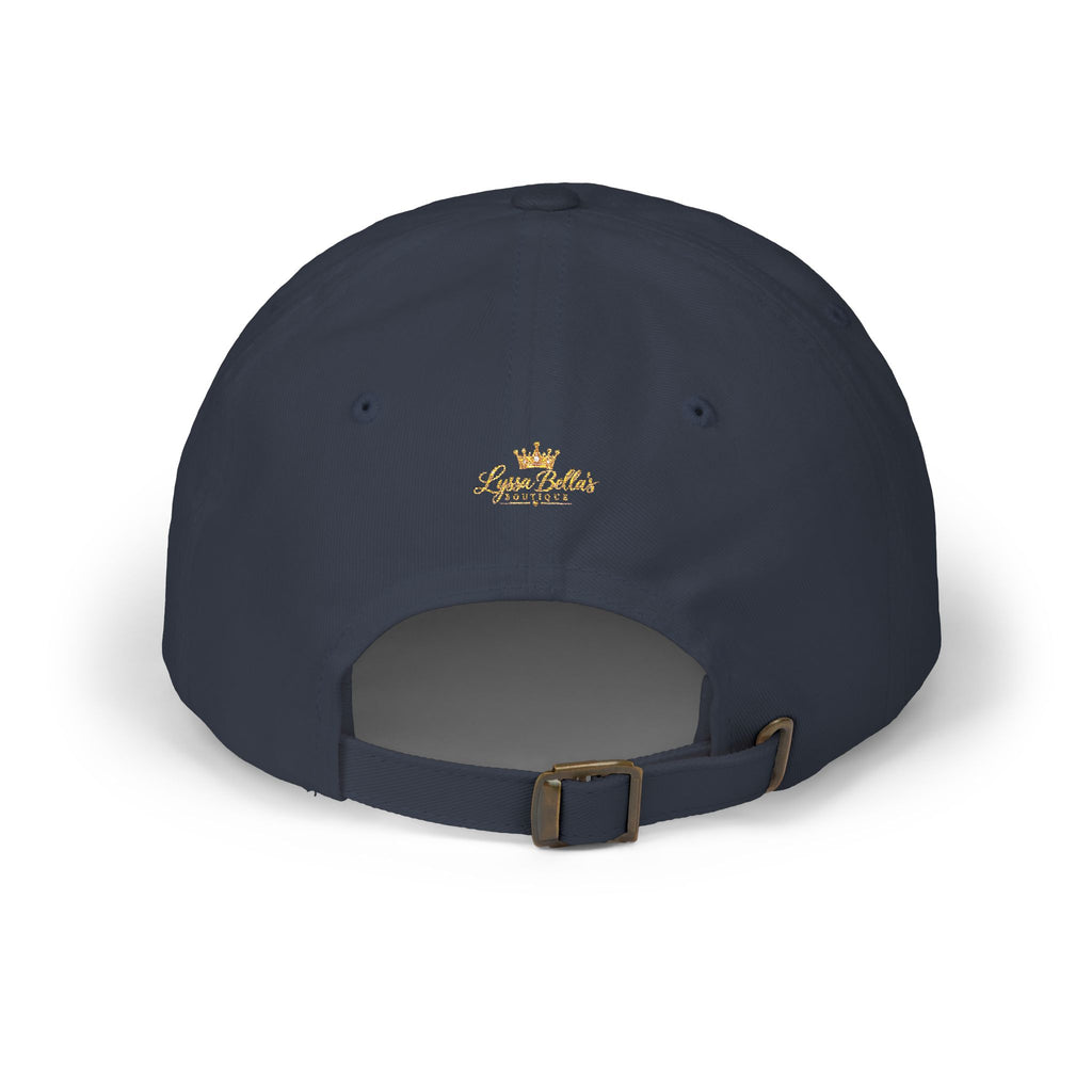 Crown Embroidered Cap — Gold Crown Baseball Hat