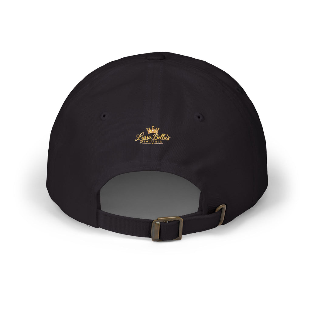 Crown Embroidered Cap — Gold Crown Baseball Hat