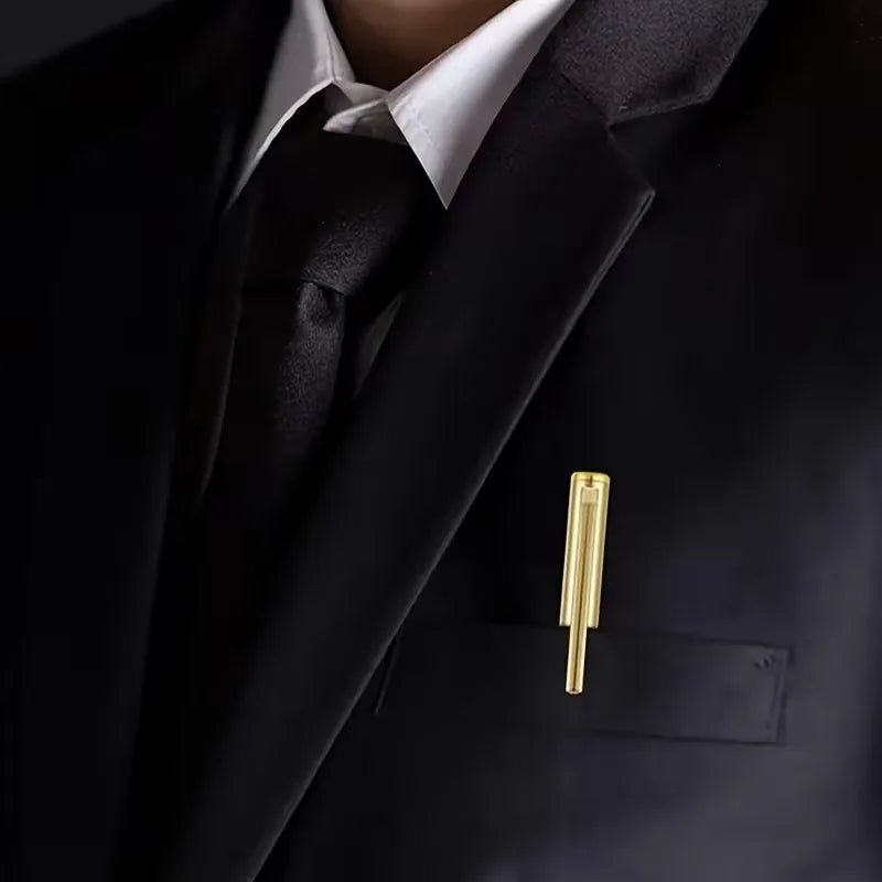 2/6pcs Golden Metal Ultra-Thin Retractable Ballpoint Pen with a Medium Tip, Smooth Writing, Made of Metal, Ideal for Weddings