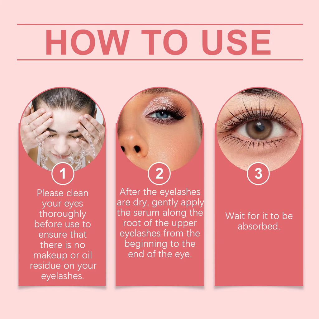 EELHOE Mascara Moisturizing Essence Lengthen Lash Promote Eyelashes Growth Thicker Curlier Prevent Baldness Eyelash Growth Serum