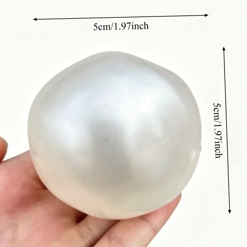Pearl Pop Squishy Stress Ball – Soft Sensory Squeeze Toy