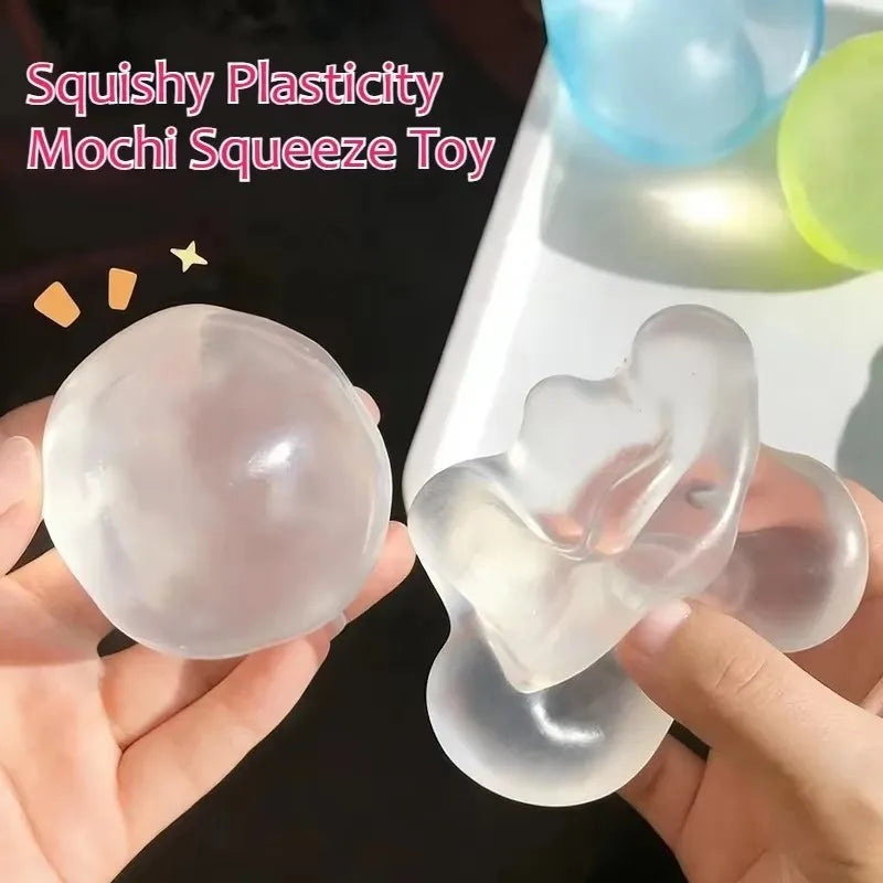 Pearl Pop Squishy Stress Ball – Soft Sensory Squeeze Toy