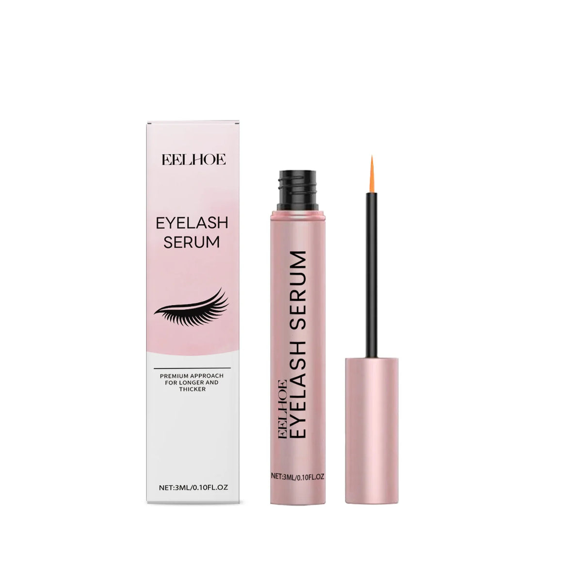 EELHOE Mascara Moisturizing Essence Lengthen Lash Promote Eyelashes Growth Thicker Curlier Prevent Baldness Eyelash Growth Serum